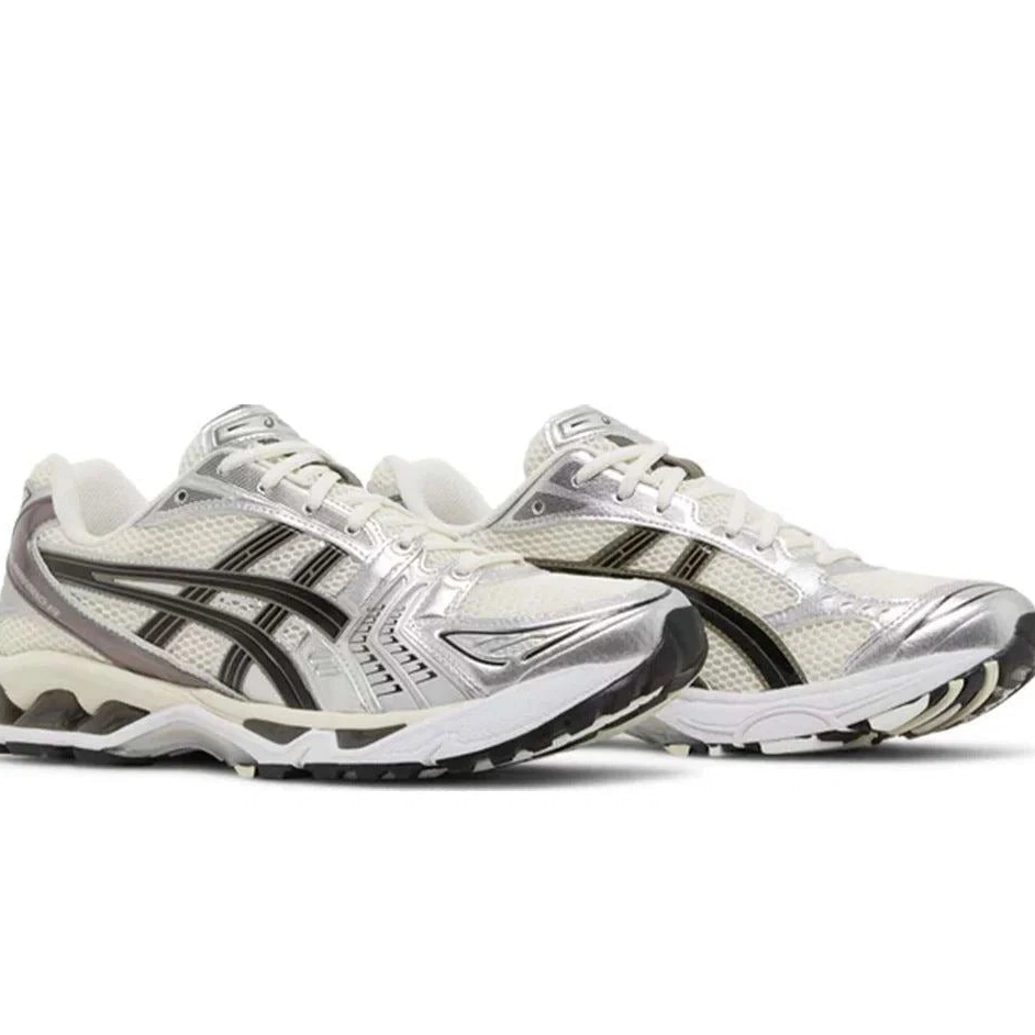 ASICS Metallic Black Plum 14 Cream Gel-Kayano 0812